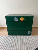 Schöne Vintage Kommode grün