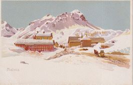 AK Maloia - artistica inizio 1900