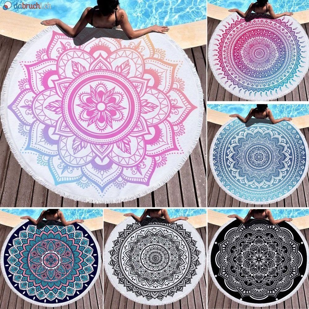 Teli da bagno: Mandala Badetuch – Nuovo e nell'imballaggio originale da Lichtensteig venduto da JASAGO