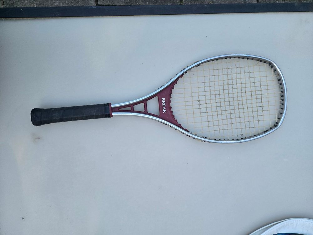 Tennis Racket Break - Vintage Schläger für ambitionierte (Gebraucht) in ...