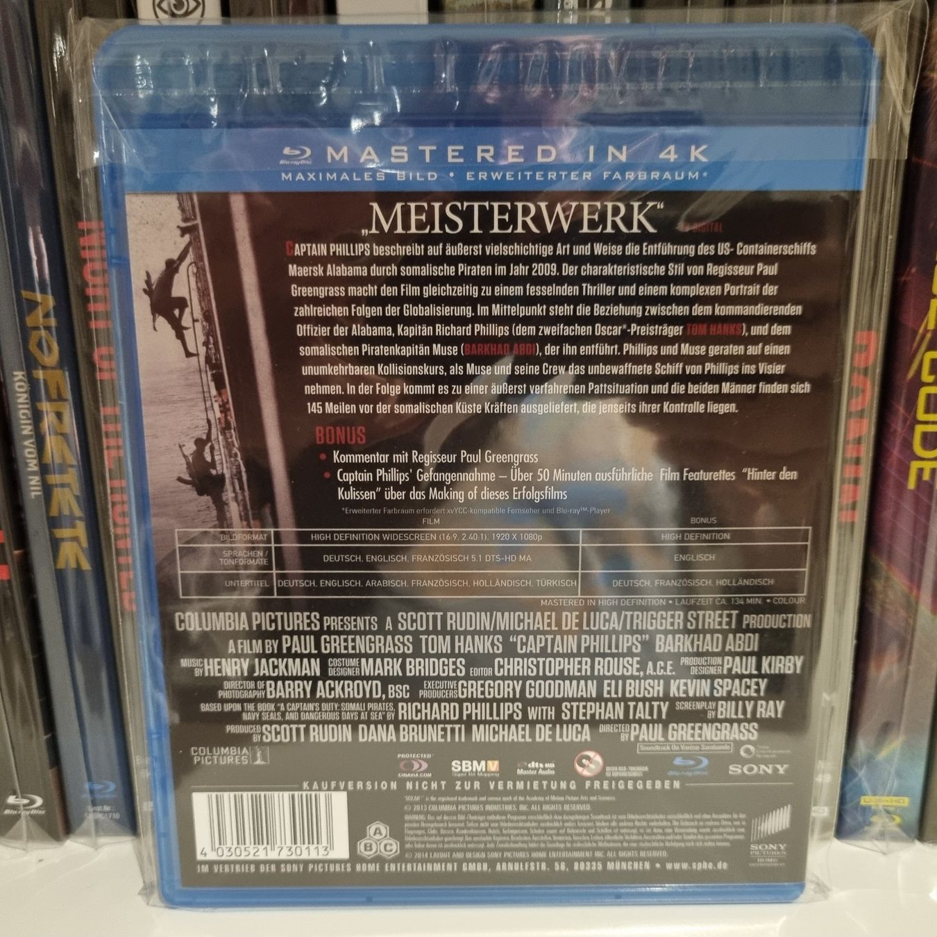 Tutti i DVDs: Captain Phillips (Blu-ray) – Nuovo (secondo la descrizione) da Bremgarten AG venduto da Mediensammler24 1