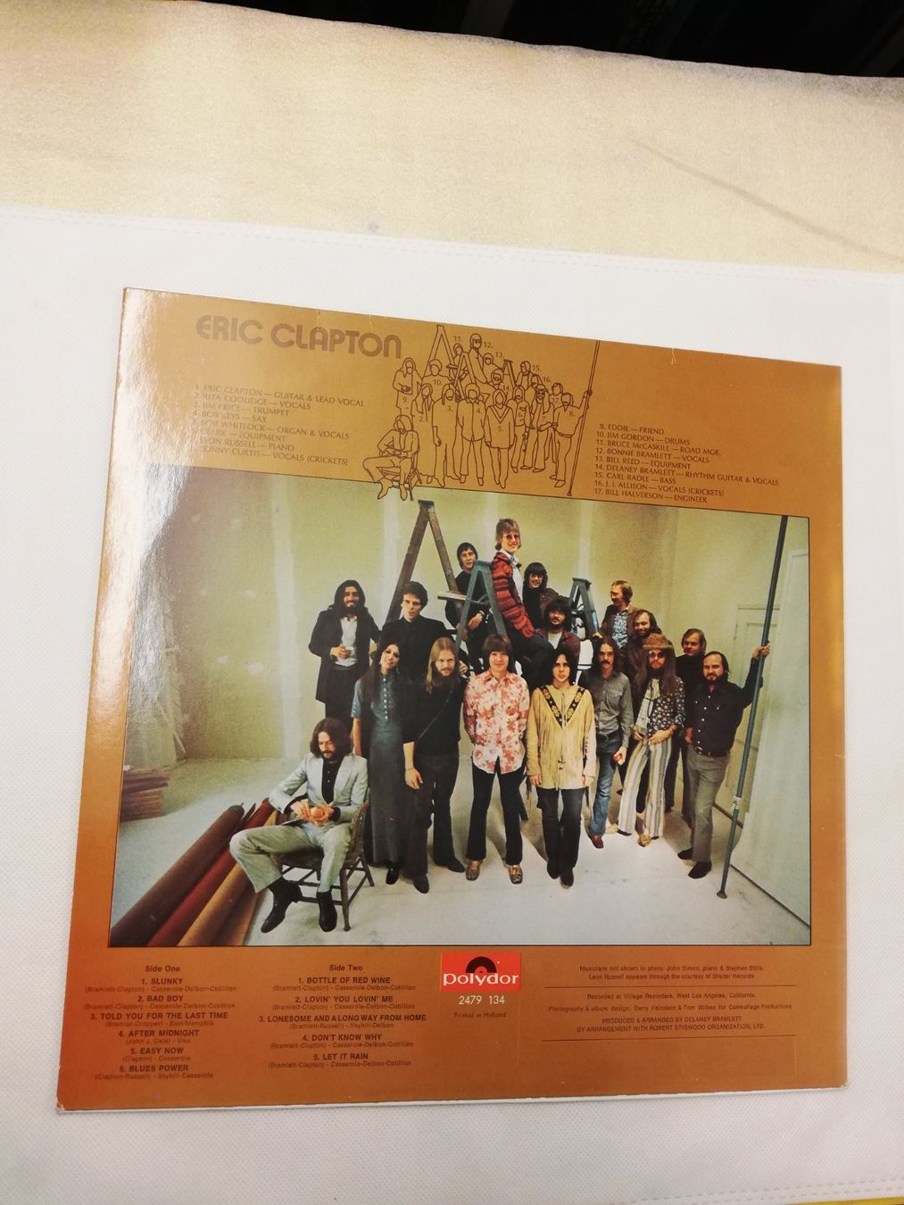 Vinyles: ERIC CLAPTON – D'occasion à Bern par Vinylsound.ch 1