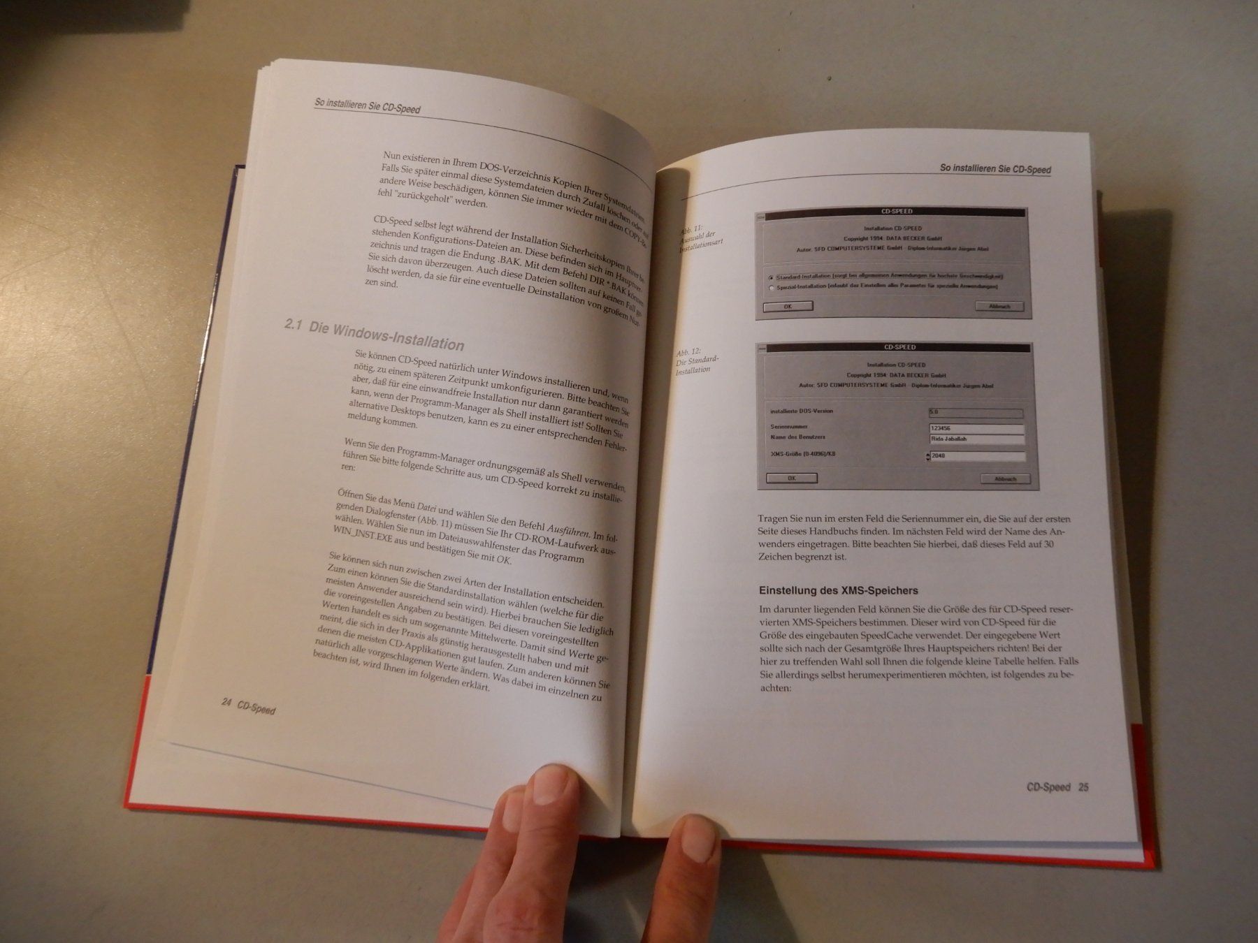 Software: DATA BECKER CD-SPEED Software für Windows 95 – Usato da Erstfeld venduto da Mario_boe0 5