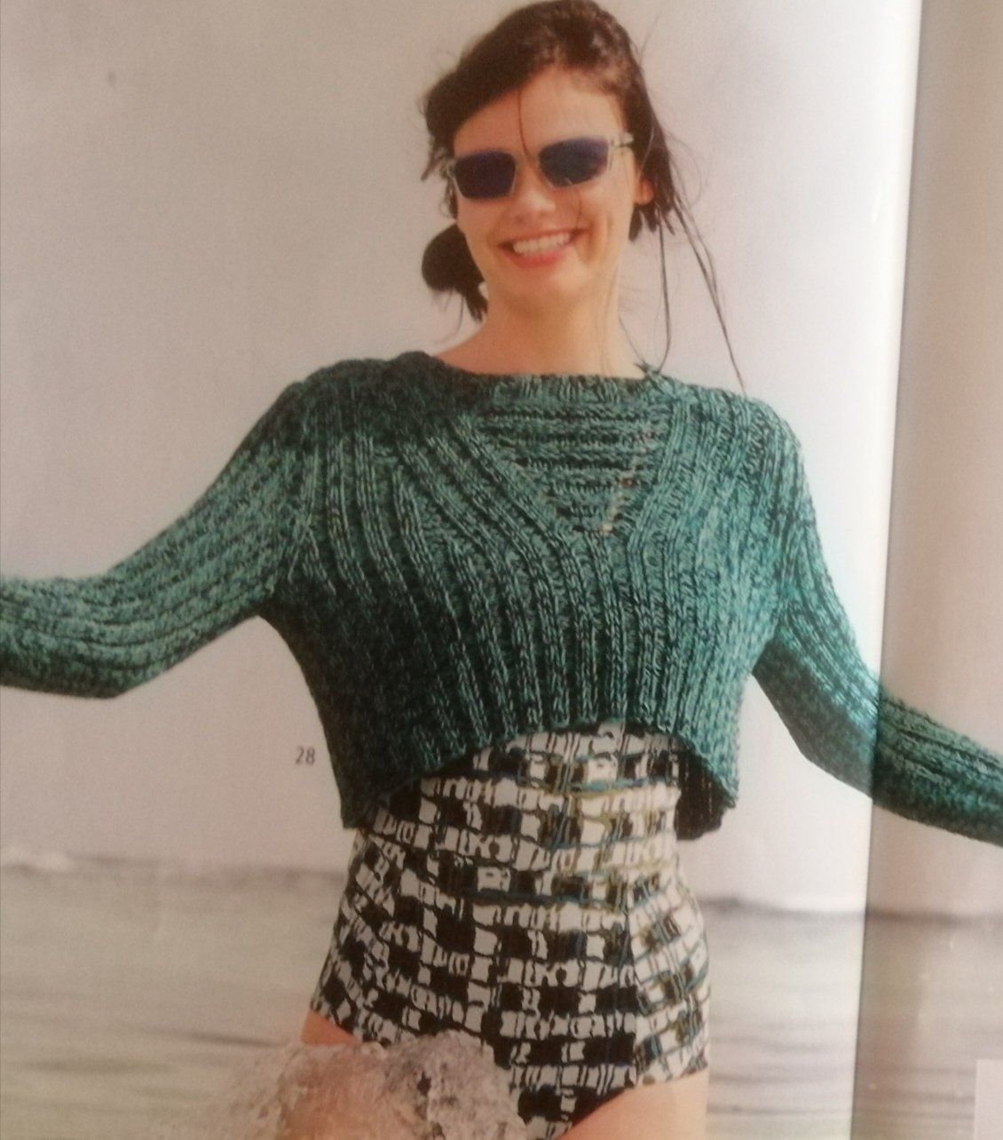 Pullover & Sweatshirts: Sommerpulli "kurz und bündig" bauchfrei   NEU – Neu (gemäss Beschreibung) aus Langenthal von Handstrick 9
