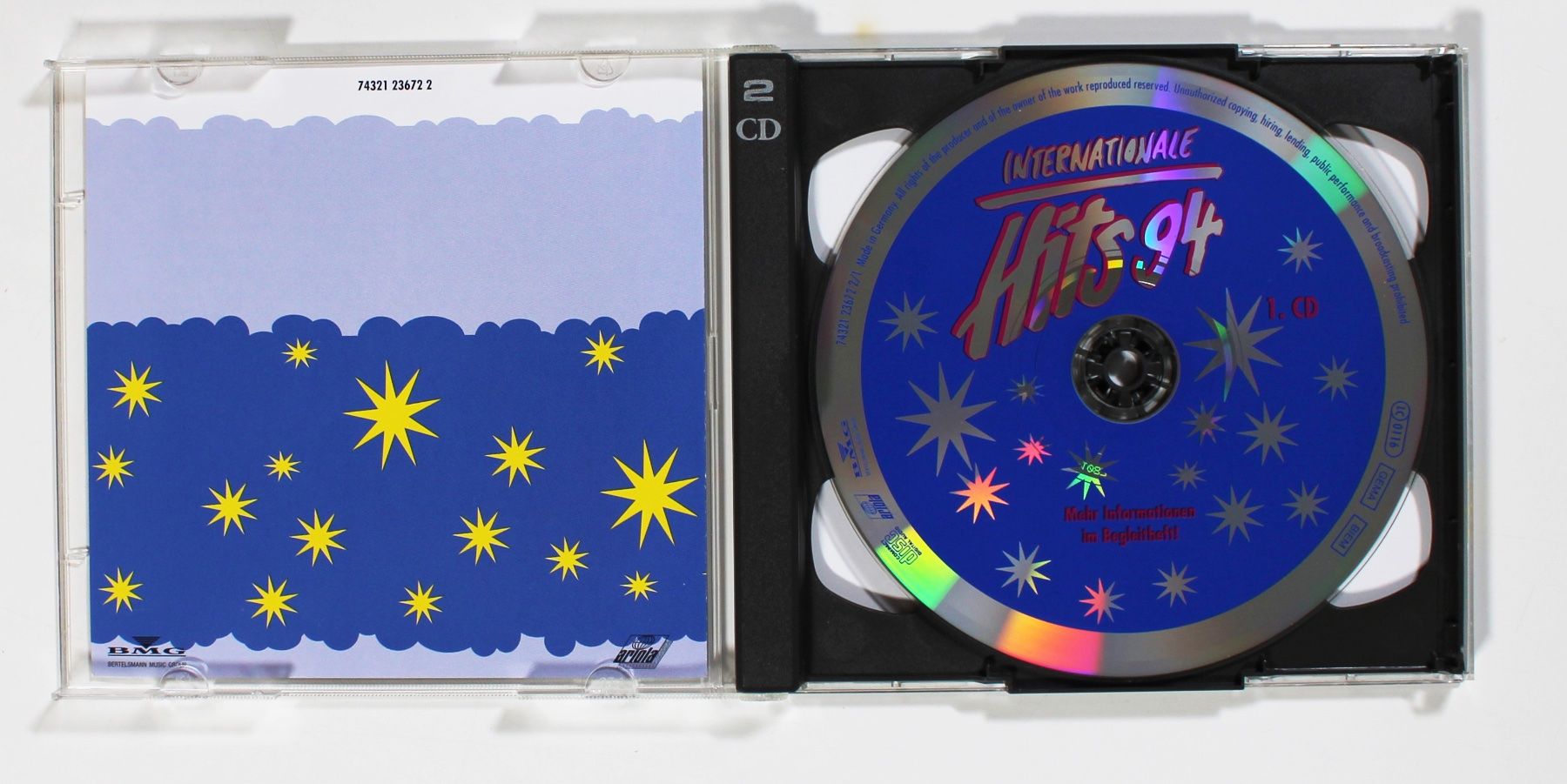 CD: 2CD - 38 INTERNATIONALE TOP CHART HITS 1994 – Usato da Brüttisellen venduto da Collector-Corner 1