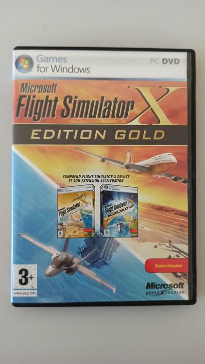 Flight Simulator X Edition Gold Jeu PC - Jeux vidéo