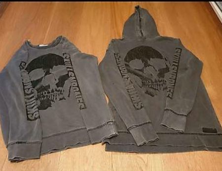 2 coole Vintage Pullis Gr. 158/164 und ca. 146/152