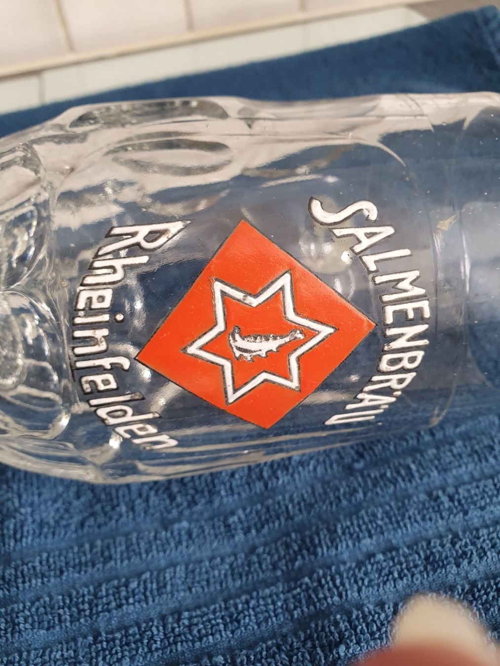 Gläser: Salmenbräu Bierhumpen von 1930  – Gebraucht aus WUERENLOS von Eeric 3