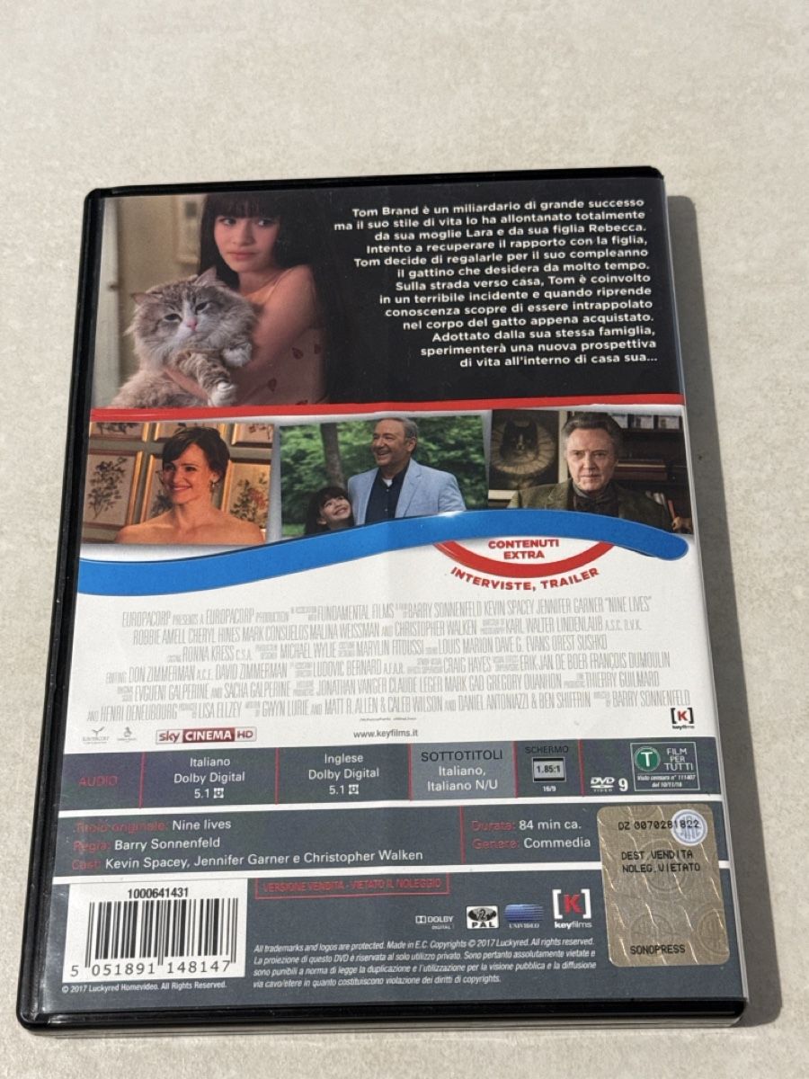 Tutti i DVDs: Una vita da gatto – Usato da Cadenazzo venduto da nick995 1
