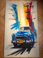 Kubanischer Oldtimer – Street Art Gemälde (Unikat)
