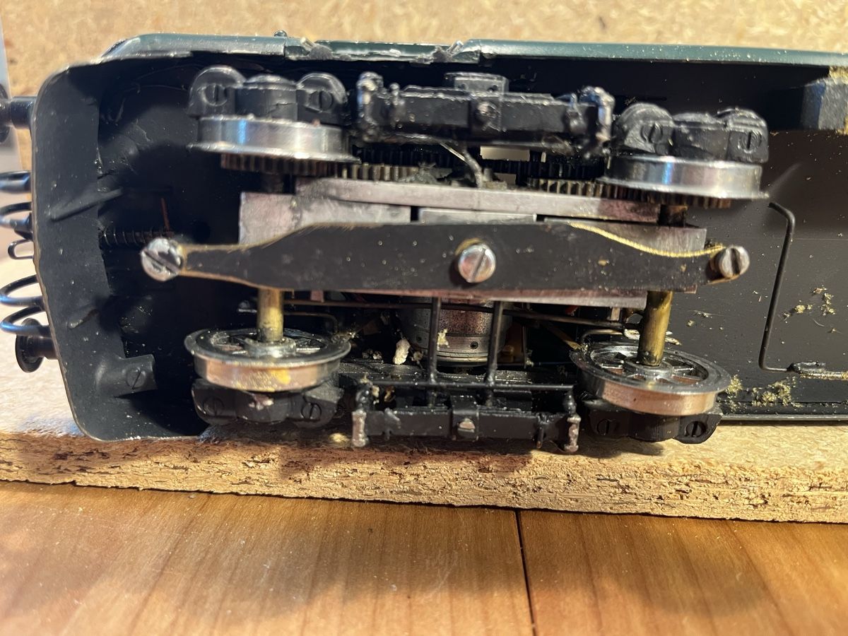 Modelleisenbahnen: SBB BDe 4/4 1634 Spur 0 – Defekt aus Oberwil BL von e24_6ft2 8