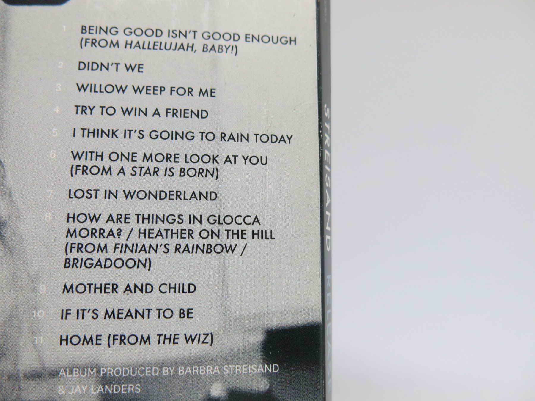 CD: CD Barbra Streisand: Release Me / digipak – Usato da Ernetschwil venduto da luisvonerni 4