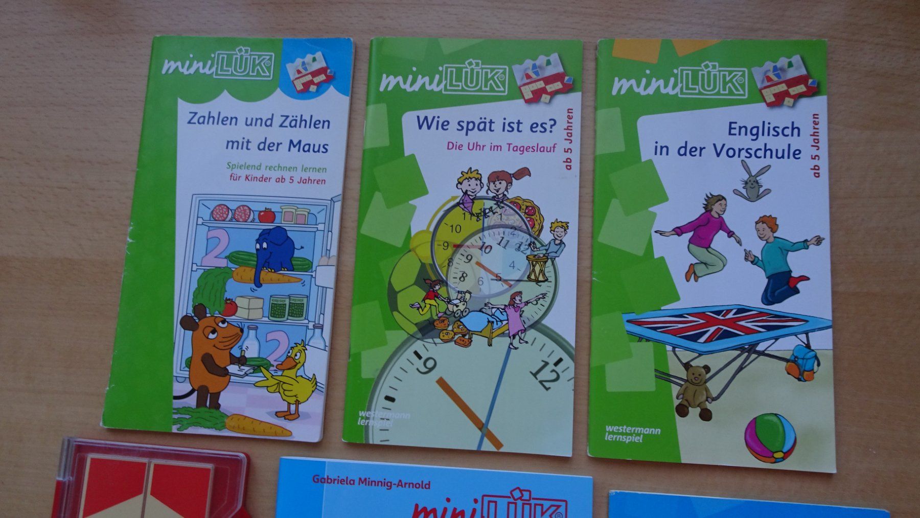 Jeux: Mini LÜK Kontrollgerät und 5 Lernhefte – D'occasion à Zürich par blaumeisli62 2