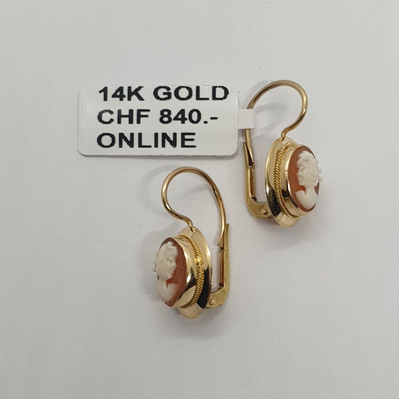 Orecchini pendenti & Orecchini a lobo: Echt 14K Gold Ohrringe – Usato da Luzern venduto da Goldhaus-Luzern 3