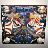 Bally Xenon Flipper Backglass 1980 🚀 Kult-Deko & Rarität 👾