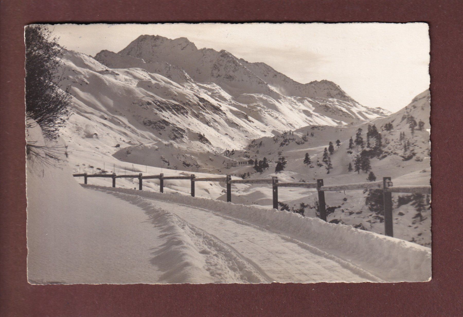 Ansichtskarten: TSCHUGGEN im Flüelatal - 1926 – Gebraucht aus Pully von nicecards