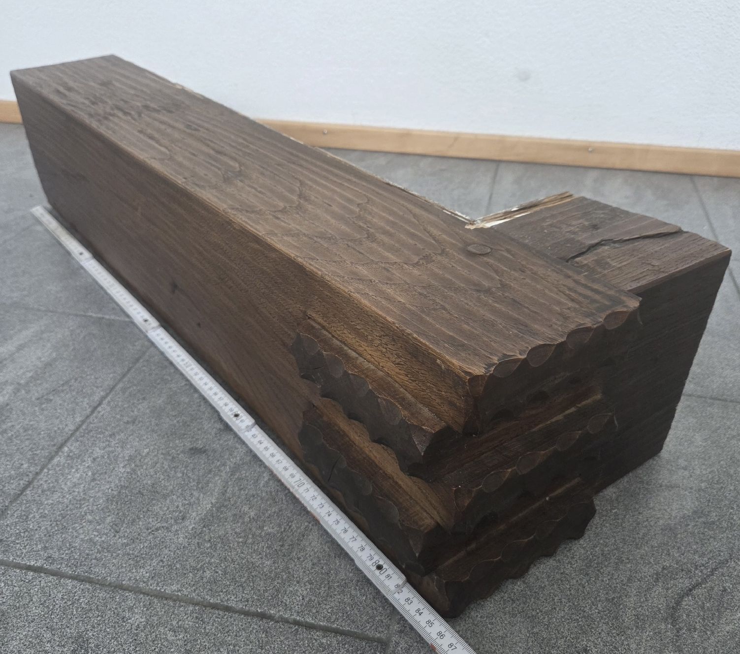 Tutte le decorazioni: 3 Holzbalken Dekorationholz – Usato da Stans venduto da chessy. 2