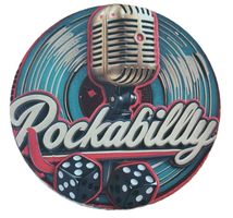 ROCKABILLY - Blechschild  (neu/OVP)