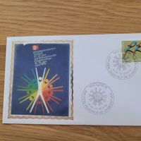 FDC mit Seidenbild 1978 Genève