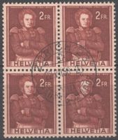 Viererblock 251 gestempelt