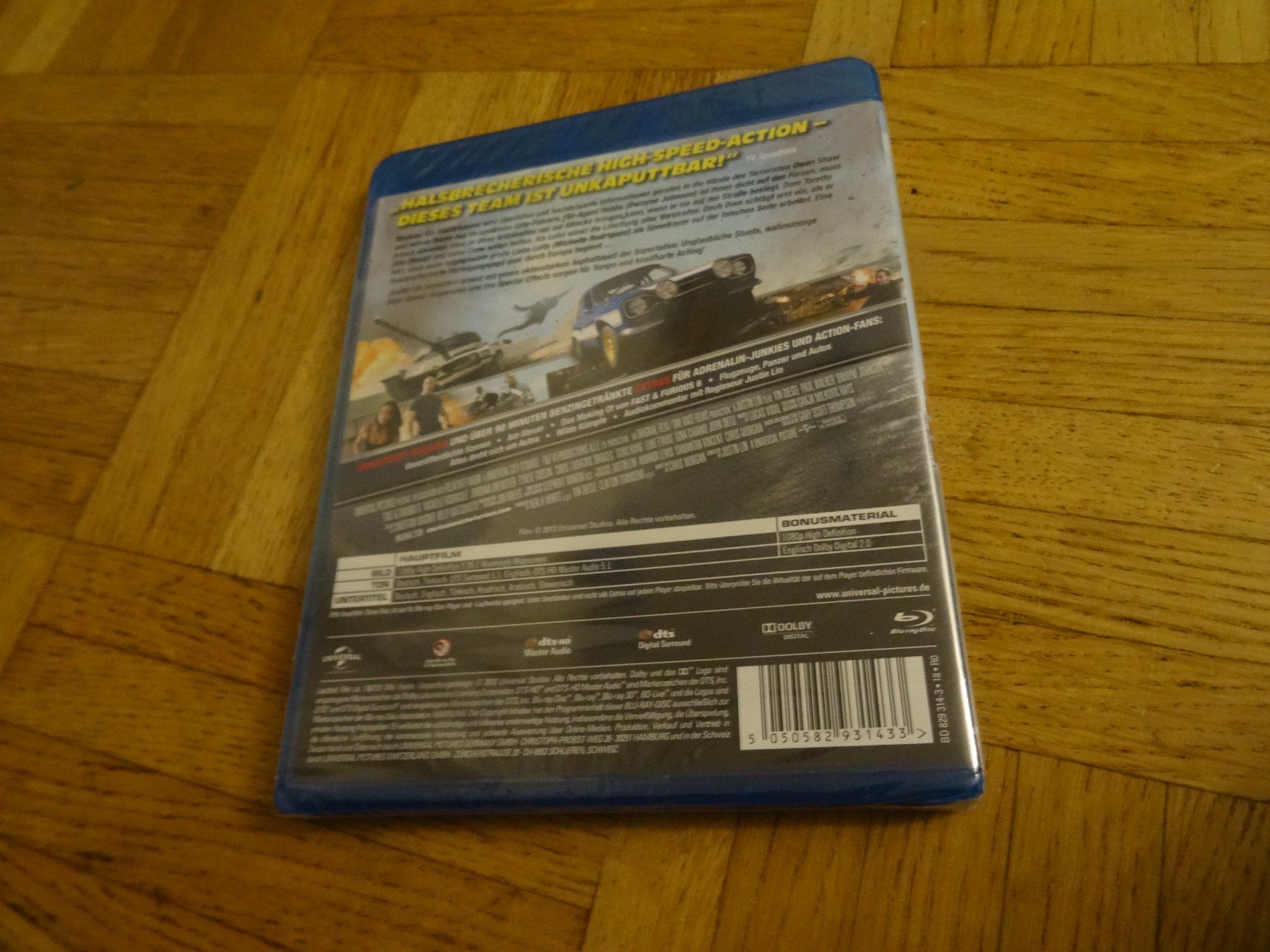 Tutti i DVDs: Fast & Furious 6 BLU-RAY NEUWARE – Usato da Olten venduto da Disc-Verkauf 1