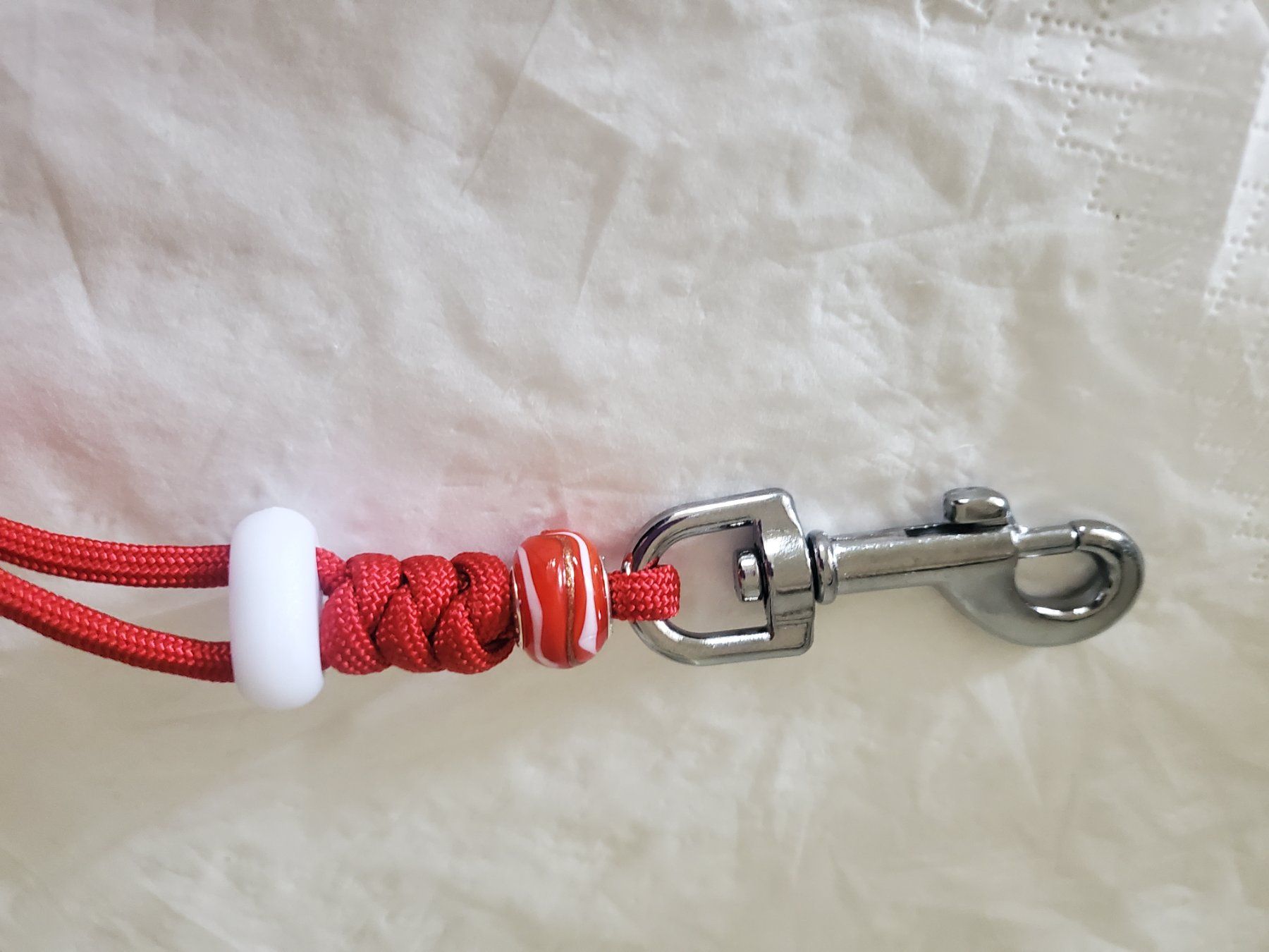 Schlüsselanhänger & - bänder: Schlüsselanhänger Karabiner von  Kletterseil oder Boot Leine – Neu (gemäss Beschreibung) aus Unterägeri von 0alfa0 6