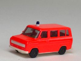 VE- Herpa Ford Transit Feuerwehr Tagesleuchtfarbe