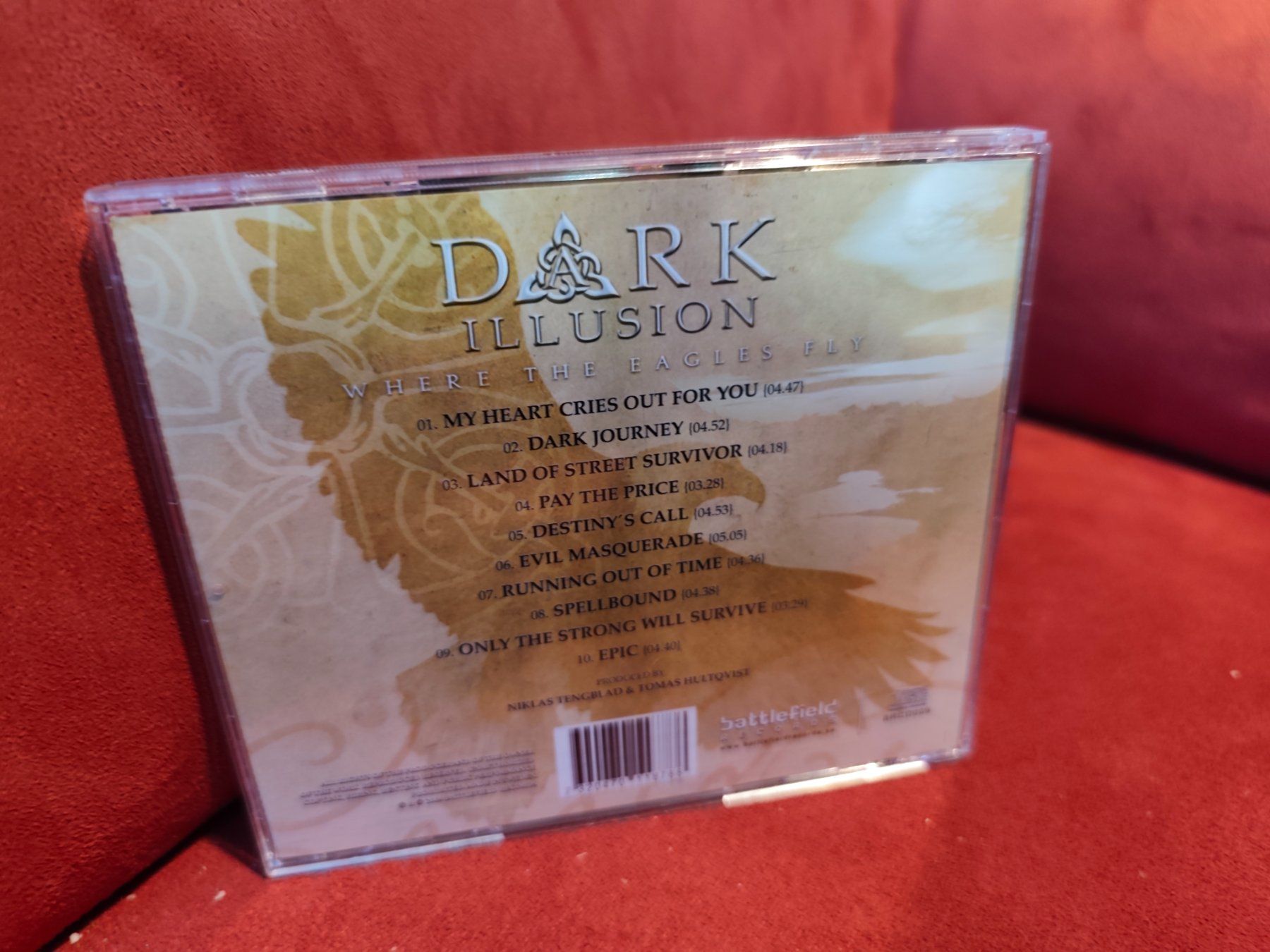 CD: Dark Illusion Where The Eagles Fly Power Metal – Usato da Zofingen venduto da noise123 1