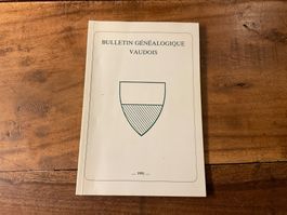Bulletin Généalogique Vaudois - Année 1991 - Rare!📰📜🔍