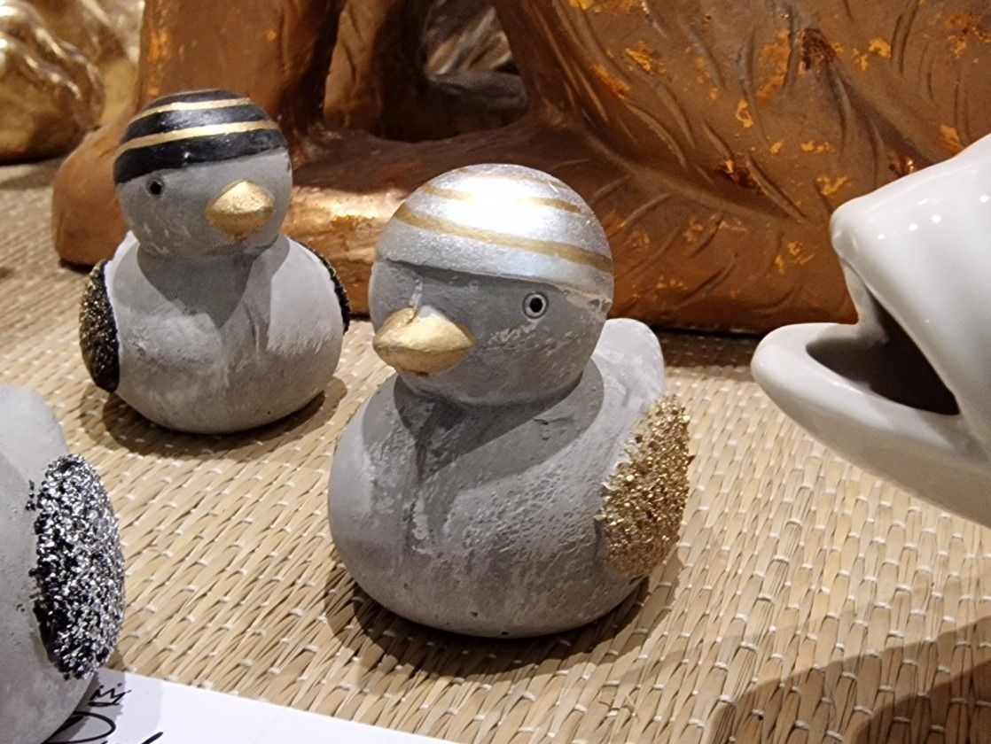 Statuette: Beton Entli Set 4 Stück – Nuovo e nell'imballaggio originale da Schaffhausen venduto da AtelierPudesco 4
