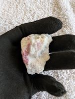 39g, 5cm, schöne Turmalin Rubellit-Rohstein - Edelstein Neu!