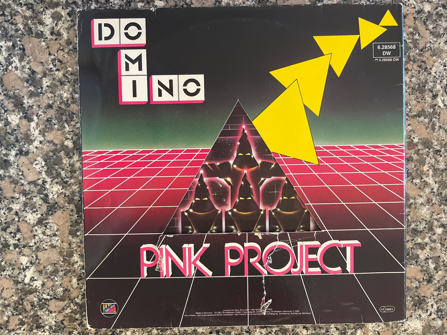 Dischi in vinile: S1653/Pink Project - Domino – Usato da Frutigen venduto da Philippe_jsp
