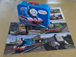 Thomas und seine Freunde / 4 Puzzle mit Koffer