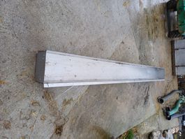 Chromstahlbaren / Futtertrog/ Kälbertrog 435 cm lang
