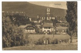 Delémont - Delsberg (JU) Partie mit Kirche - 1917