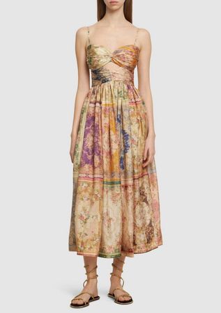 Zimmermann Elegant Silk Midi Dress