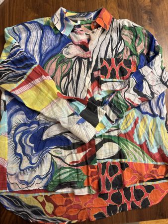 Desigual Bluse %100Baumwolle gr.S(gross geschnitten)