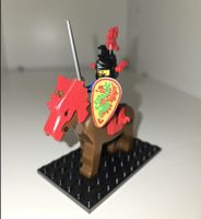 Lego 6082 fire breathing fortress Ritter mit Pferd