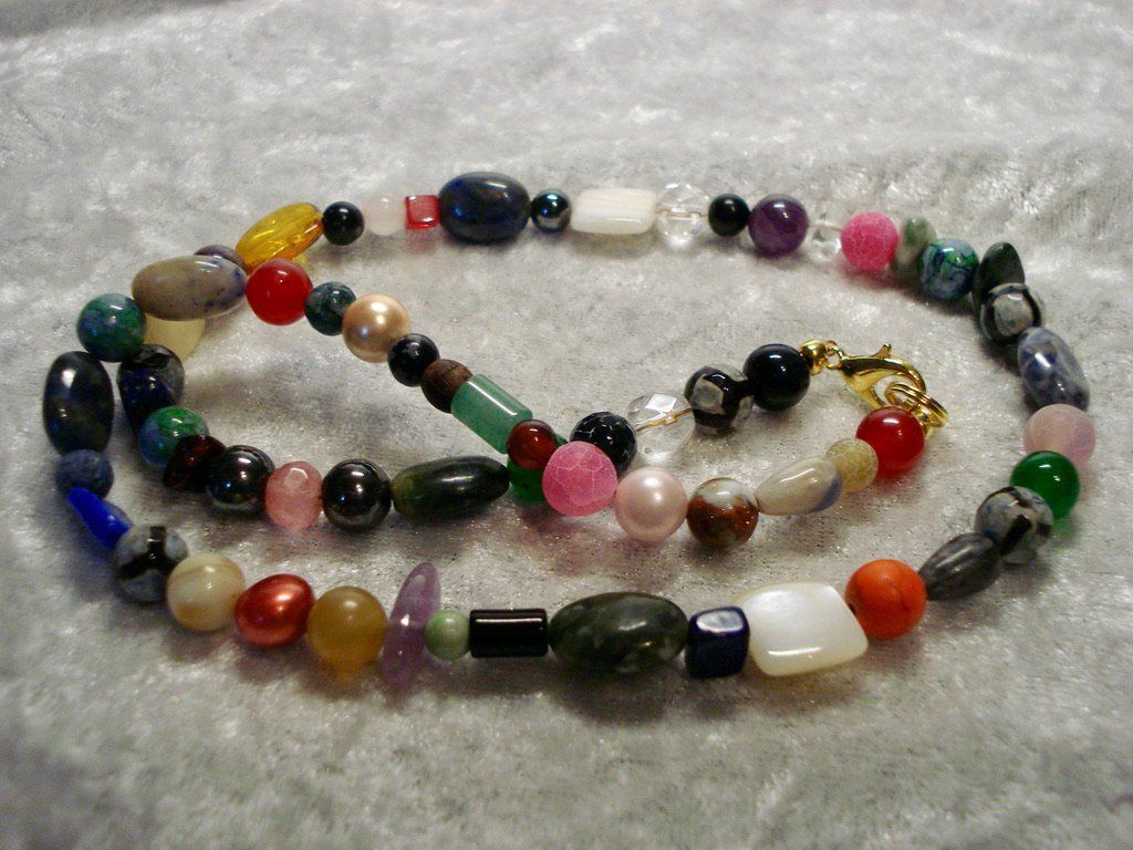 Ketten: Halskettre - Edel und Kunstein – Neu (gemäss Beschreibung) aus Biberist von tl-schmuck 2