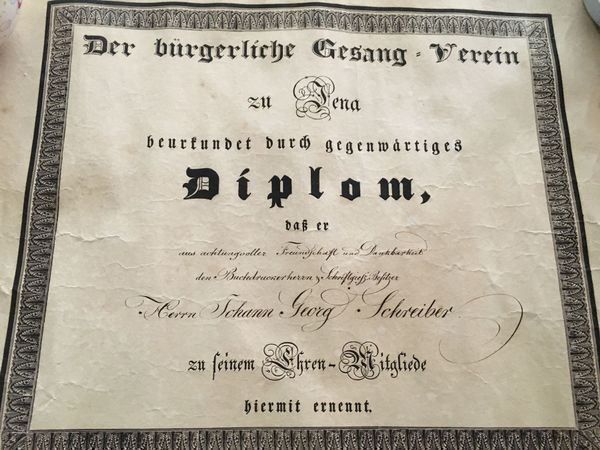 Cartoline postali: wunderschönes Antikes Diplom 1830 – Usato da Gipf-Oberfrick venduto da Iberico 1