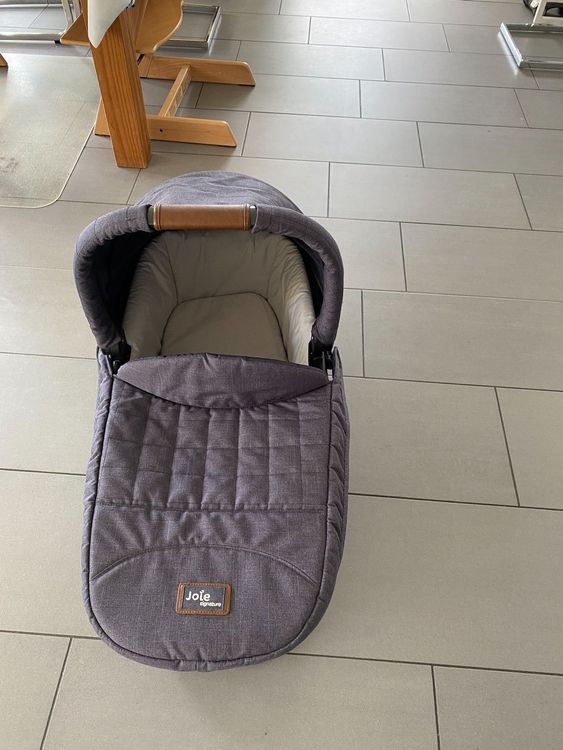 Joie signature footmuff granit bleu hot sale
