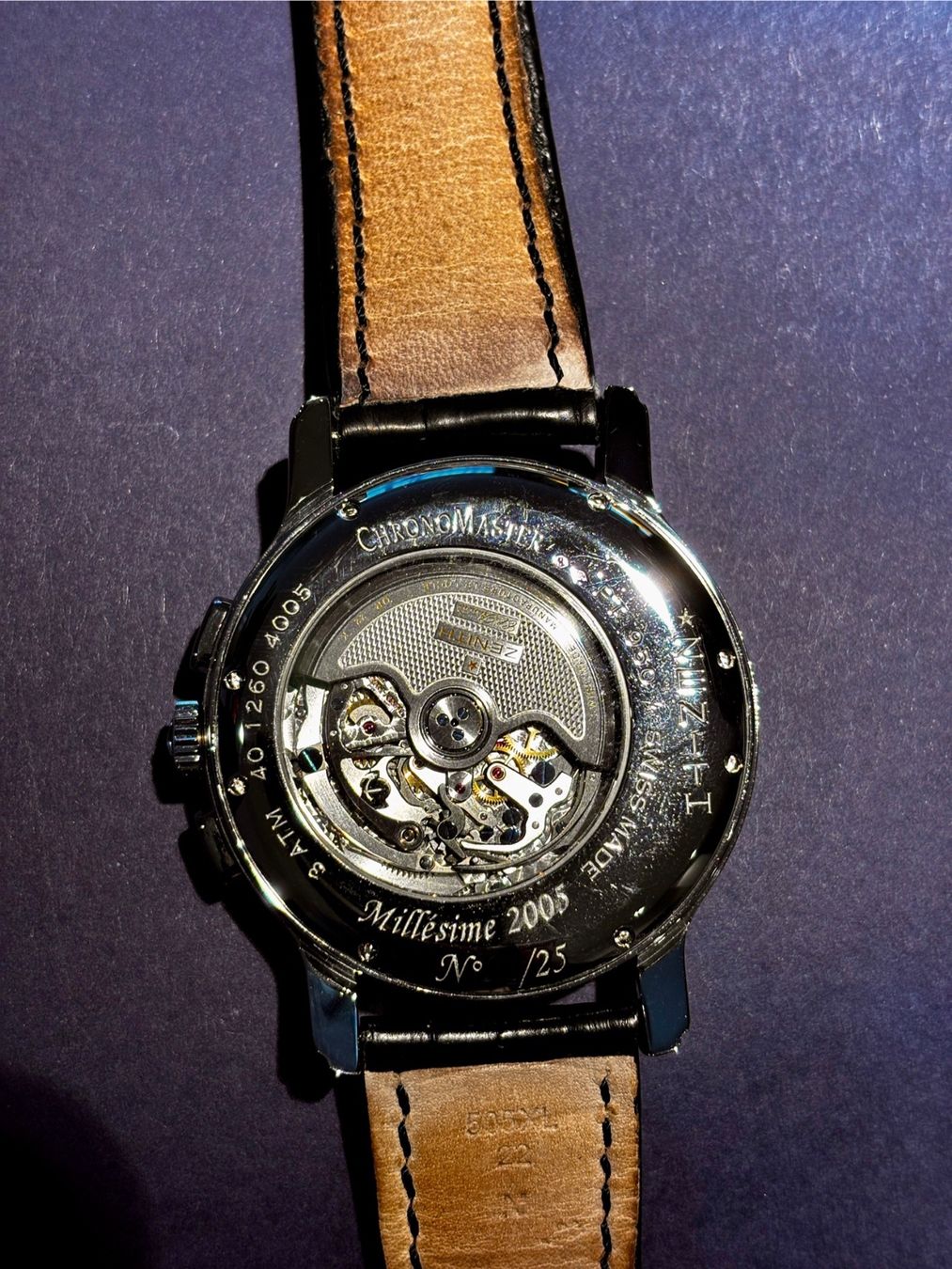 Zenith Orologi: Zenith El Primero XXT Tourbillon Chronograph Platinum – Usato da Büron venduto da swissbank 8