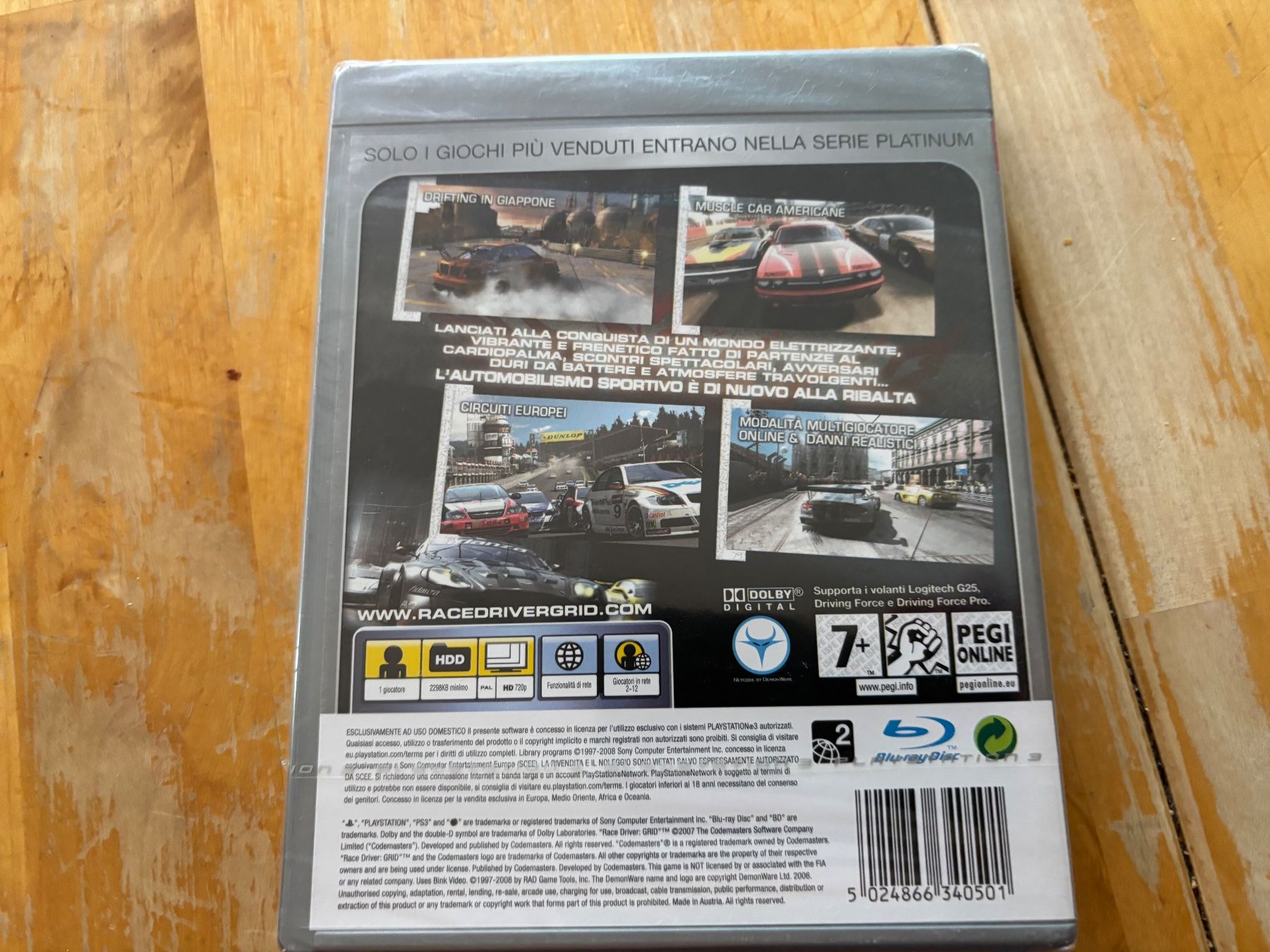 Giochi: Racedriver GRID (NEU) – Nuovo e nell'imballaggio originale da Frenkendorf venduto da Fionchen 1