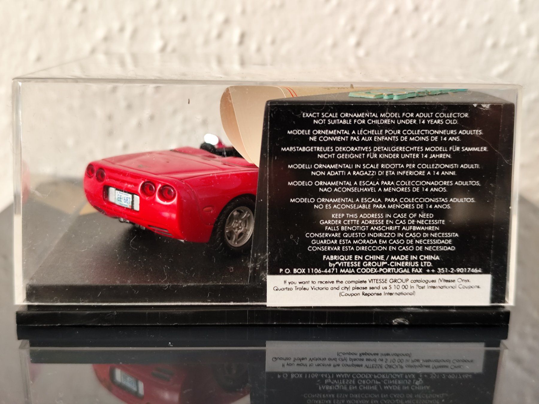 Vitesse Modellautos: Chev. / Corvette C5 Closed Convertible / Rot / 1998 / OVP – Neu und originalverpackt aus Thayngen von schnaepplisuecher 3