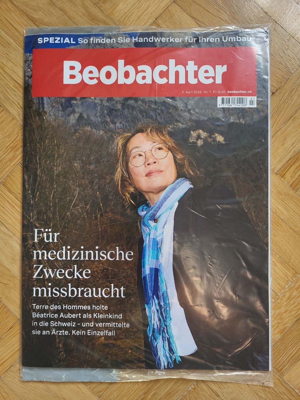 Riviste & Magazine: Beobachter  -  Ausgabe Nr.7 April 2026 – Nuovo e nell'imballaggio originale da stäfa venduto da brandy66