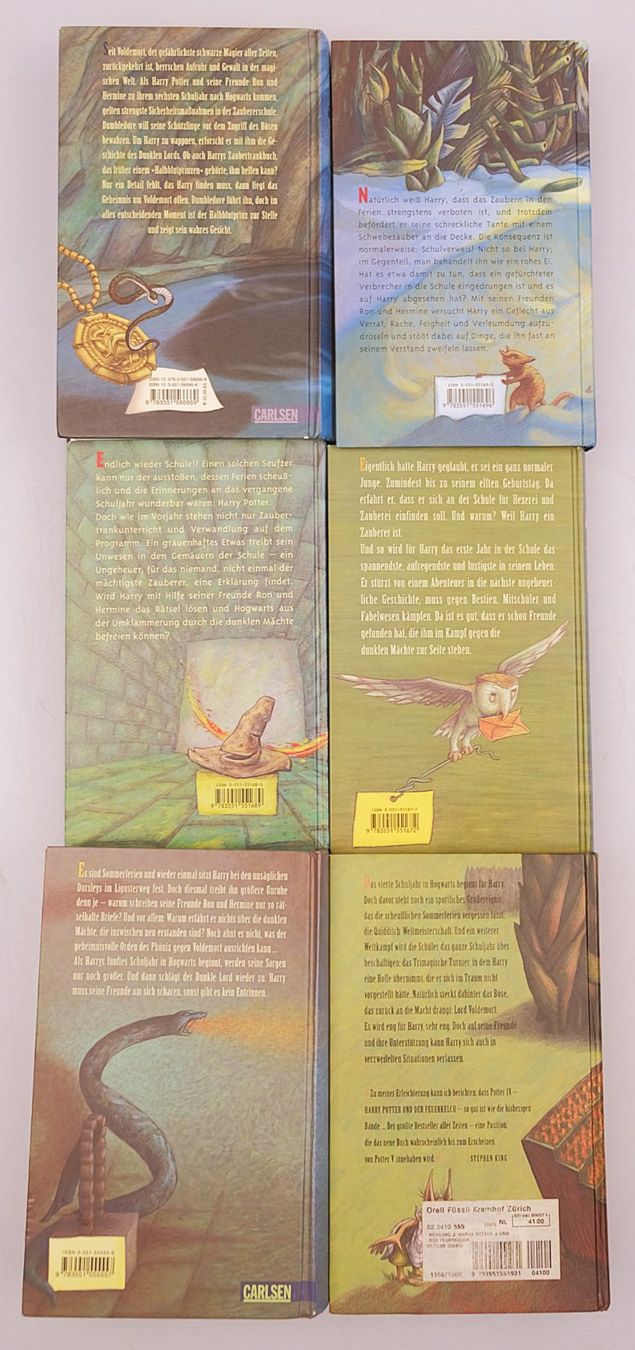 Livres: 8 Harry Potter Bände – D'occasion à Volketswil par brockipfannenstil 2