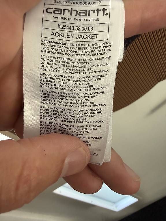 Giacche: CARHARTT ACKLEY JACKET – Usato da Hermrigen venduto da Raggeli 3