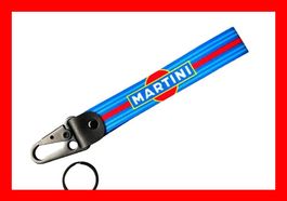 Martini Schlüsselanhänger Keychain Bianco Alkohol Rally DTM