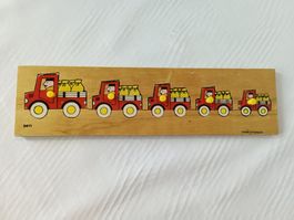 Kinder Holz-Puzzle Lastwagen, ca. 30 x 8 cm