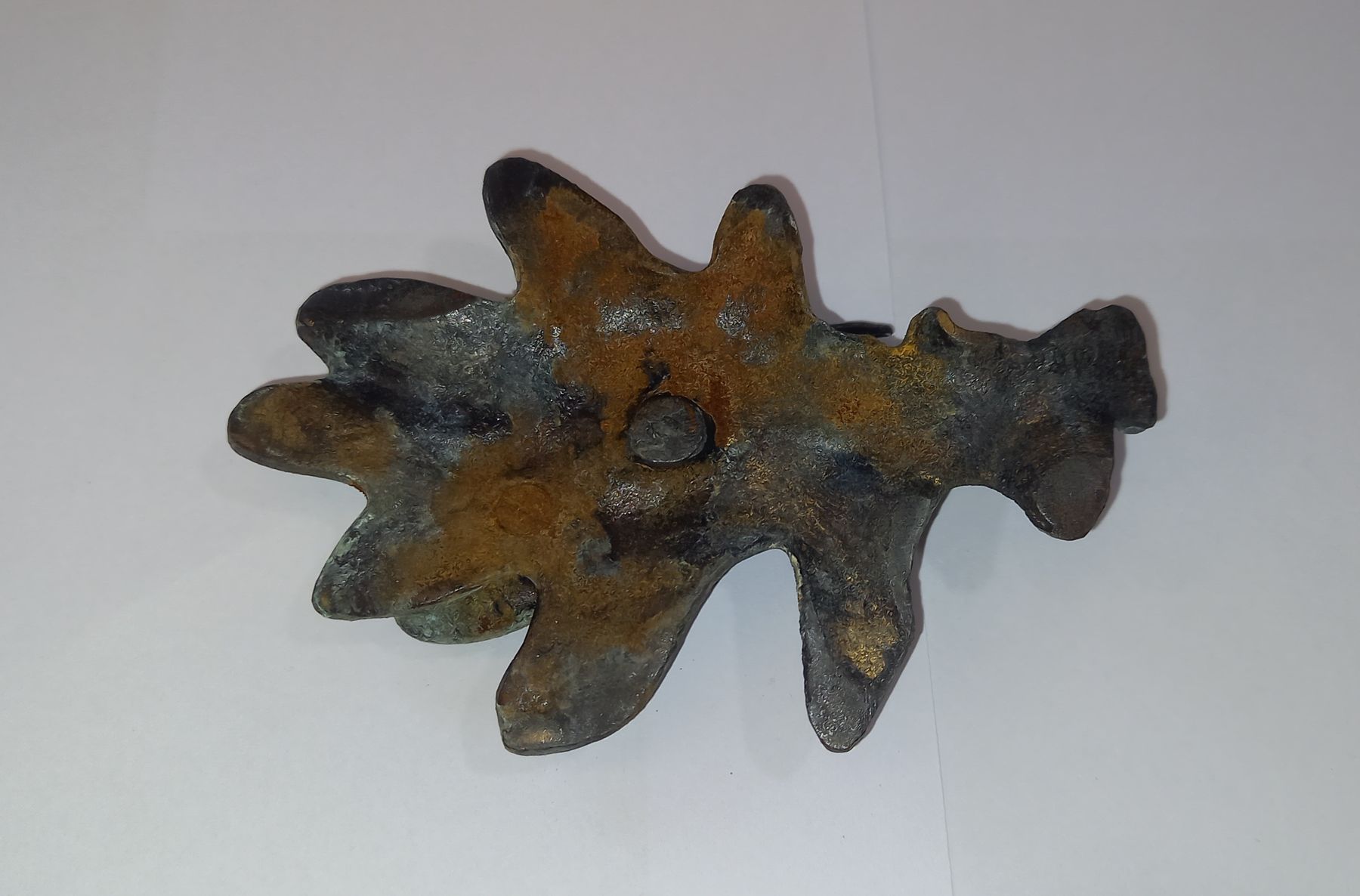 Figurines: Hirschkäfer auf Eichenblatt aus Messing – D'occasion à Reiden par jasi029 2